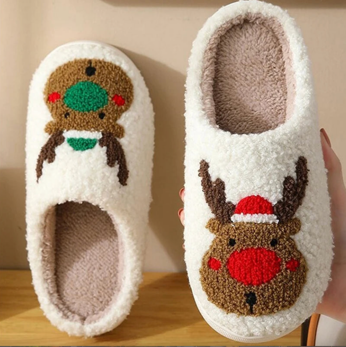 Cozy Christmas Slippers