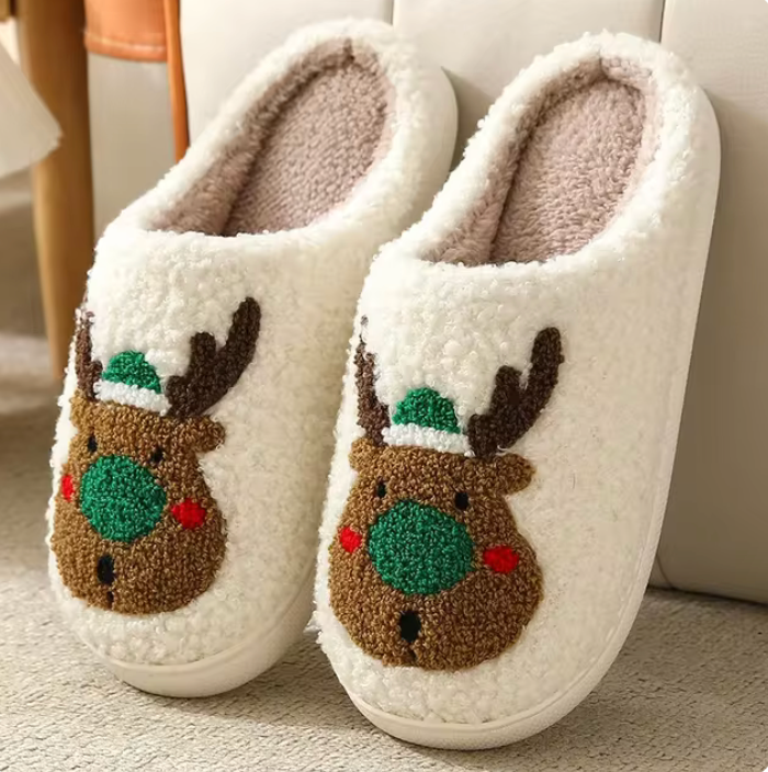 Cozy Christmas Slippers